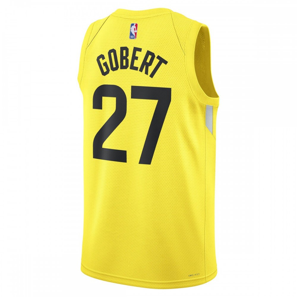 Rudy Gobert Utah Jazz Unisex 2022/23 Swingman Jersey - Icon Edition - Gold-Pro Kit Vault | Brand New 26/27 Sports Jerseys